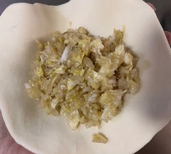 嘎吱脆白菜馅饼的做法 步骤12