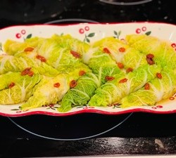 年夜饭白菜肉卷（生酮友好）的做法 步骤20