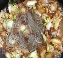 椒麻风味猪肉白菜炖粉条～北方人的特殊情怀的做法 步骤16