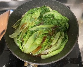 超快手蔬菜通用公式：蒜蓉蚝油法（生菜西兰花小青菜等）的做法 步骤12