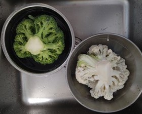 椰子油无米炒饭(花菜、西蓝花懒人轻食版)