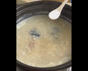 皮蛋瘦肉粥～咸香味美，口感顺滑，暖心暖胃的做法 步骤16