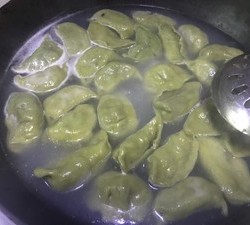 春天的味道～艾草素菜饺子的做法 步骤21