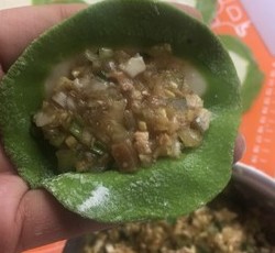 翡翠白菜饺子大全(附手法视频)的做法 步骤8