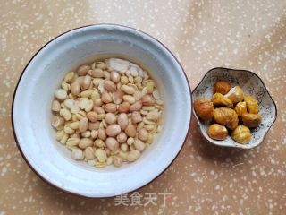 花生板栗豆浆