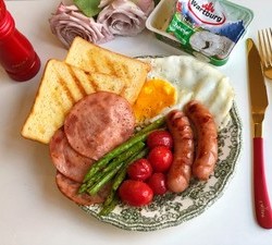 英式早餐拼盘brunch｜马克西姆多功能锅的做法 步骤11