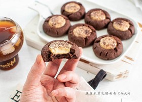 下午茶小甜点｜ 提拉米苏乳酪曲奇的做法 步骤14