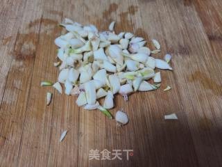 大蒜炒蒸枸蒲穗