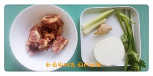 鸭骨（白萝卜）汤