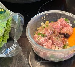 年夜饭白菜肉卷（生酮友好）