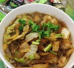 椒麻风味猪肉白菜炖粉条～北方人的特殊情怀的做法 步骤18