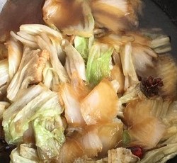 家常「白菜粉条炖豆腐」干饭神菜👍👍👍的做法 步骤20