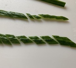 黄瓜🥒摆盘和装饰合集二（款41--80）附详细制作过程的做法 步骤36