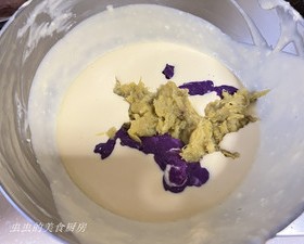 紫薯麻薯巴斯克的做法 步骤17