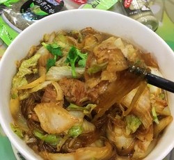 椒麻风味猪肉白菜炖粉条～北方人的特殊情怀的做法 步骤19