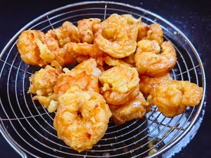 椒盐虾仁🍤的做法 步骤14