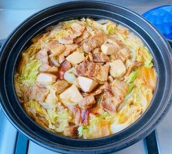 砂锅白菜炖豆腐的做法 步骤22