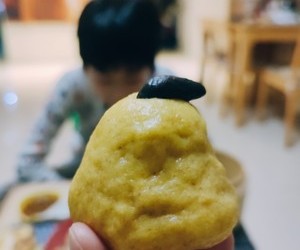 吃"梨🍐"鸭～超松软的减脂玉米面窝头的做法 步骤7