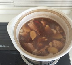 东北特色炖菜--砂锅🍲大白菜豆腐炖排骨五花肉的做法 步骤6