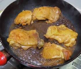 家庭版照烧鸡腿饭的做法 步骤9