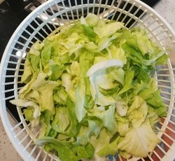 轻食凉拌圆白菜