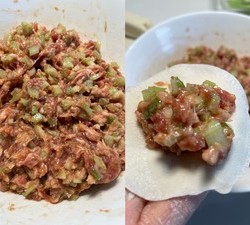 万能基础肉馅儿｜可做（芹菜、青椒、虾仁、白菜、土豆…）饺子🥟包子的做法 步骤10