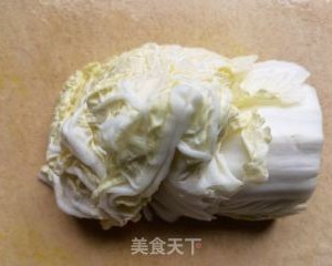 小米椒香菜拌白菜芯