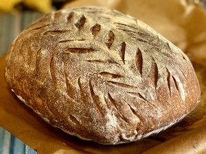 【健康食】天然酵母乡村面包 Rustic Sourdough Bread的做法步骤 第15步