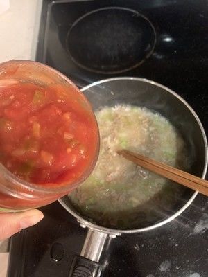 蒙特利爾燴飯（番茄羅勒歐芹牛肉燴飯）的做法步骤 第8步