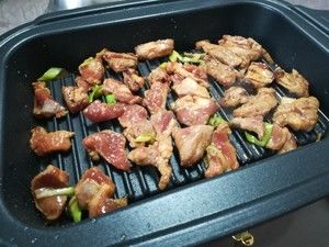 烤肉串（海氏多功能锅，免串肉）的做法步骤 第4步