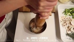 ［子时当归］鲜虾芦笋奶油芝士意面的做法步骤 第11步