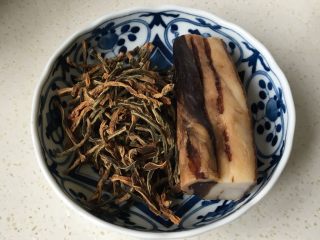 豇豆蒸腊肉