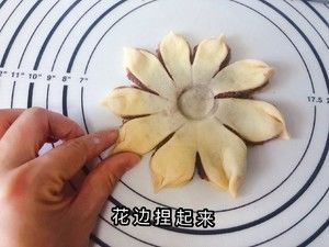 豆沙面包（纯手工版、没有厨师机也能做出很好吃滴面包，顺便教大家三种面包花型做法）的做法步骤 第48步