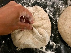 【健康食】天然酵母乡村面包 Rustic Sourdough Bread的做法步骤 第11步