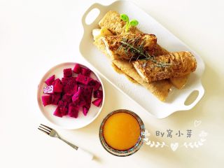 瑞典风味香蕉榛子酱薄饼-带着宝宝吃遍全球......,美味根本停不下来