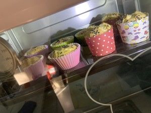 纸杯蛋糕（二次制作）           乳化后加蛋黄版的做法步骤 第13步