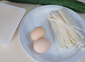 减脂黄瓜豆腐汤（转）