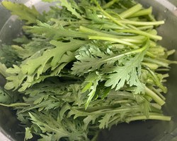 tiger妈咪家常菜之蒸茼蒿