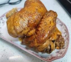 低脂减肥电饭煲焗鸡肉鸡块鸡腿的做法 步骤13