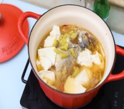 酸辣豆花鱼【4月北鼎珐琅锅食谱】的做法 步骤10