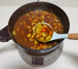 栗子南瓜咖喱鸡肉饭【松下分体式饭煲】的做法 步骤11