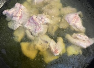 （四川家常菜）豌豆颠儿滑肉汤的做法 步骤12