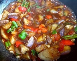 超级下饭菜～番茄烧茄子🍅+🍆（西红柿炒茄子）的做法 步骤11