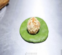 菠菜金枪鱼面包的做法 步骤16