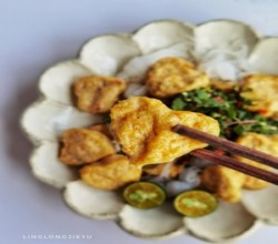 东菱百味佐料机+凉拌魔芋丝鸡肉饼的做法 步骤16