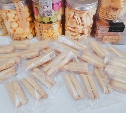 手指饼干🥖牛奶棒🍼宝宝磨牙棒的做法 步骤17