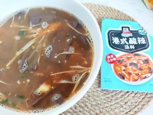 味美鸭血粉丝汤