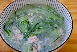 菠菜肉片汤 平菇肉片汤 番茄肉片汤 黄瓜肉片汤 丝瓜肉片汤 酸菜肉片汤的做法 步骤34