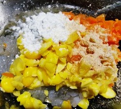 宝宝辅食-蔬菜虾饼的做法 步骤5