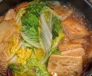 娃娃菜炖豆腐的做法 步骤6